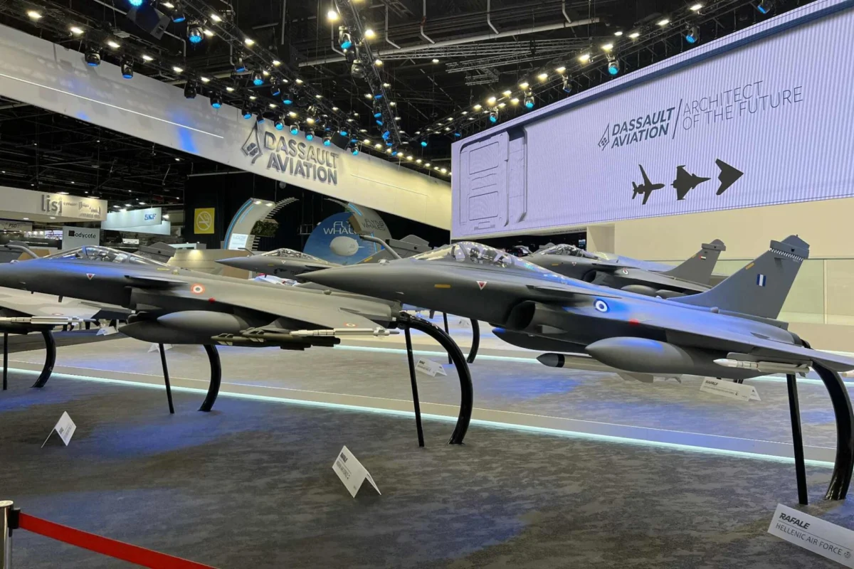 Dassault Rafale models during Paris Air Show 2023