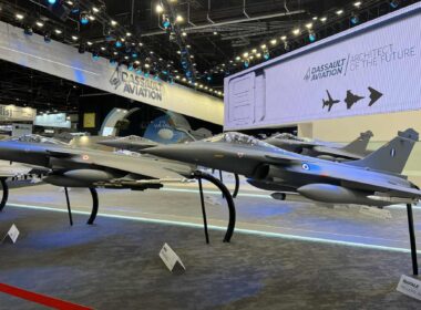 Dassault Rafale models during Paris Air Show 2023