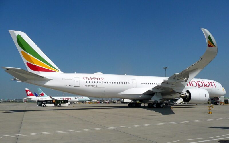 ET AVC Ethiopian Airlines Airbus A350 900