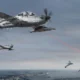 Embraer A 29 Super Tucano counters Unmanned Aerial Systems