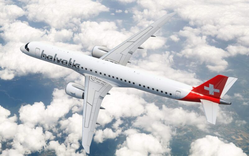 Embraer E195 E2 aircraft