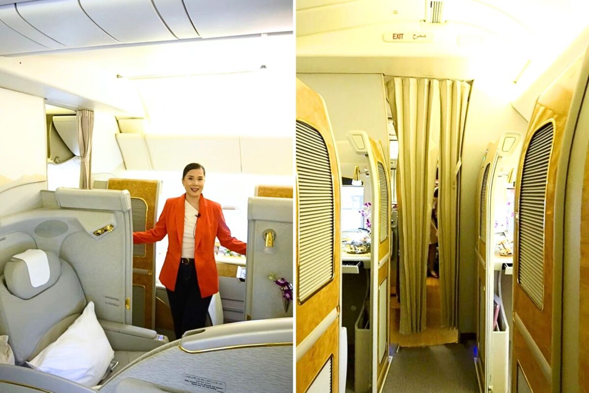 Emirates First Class B777300