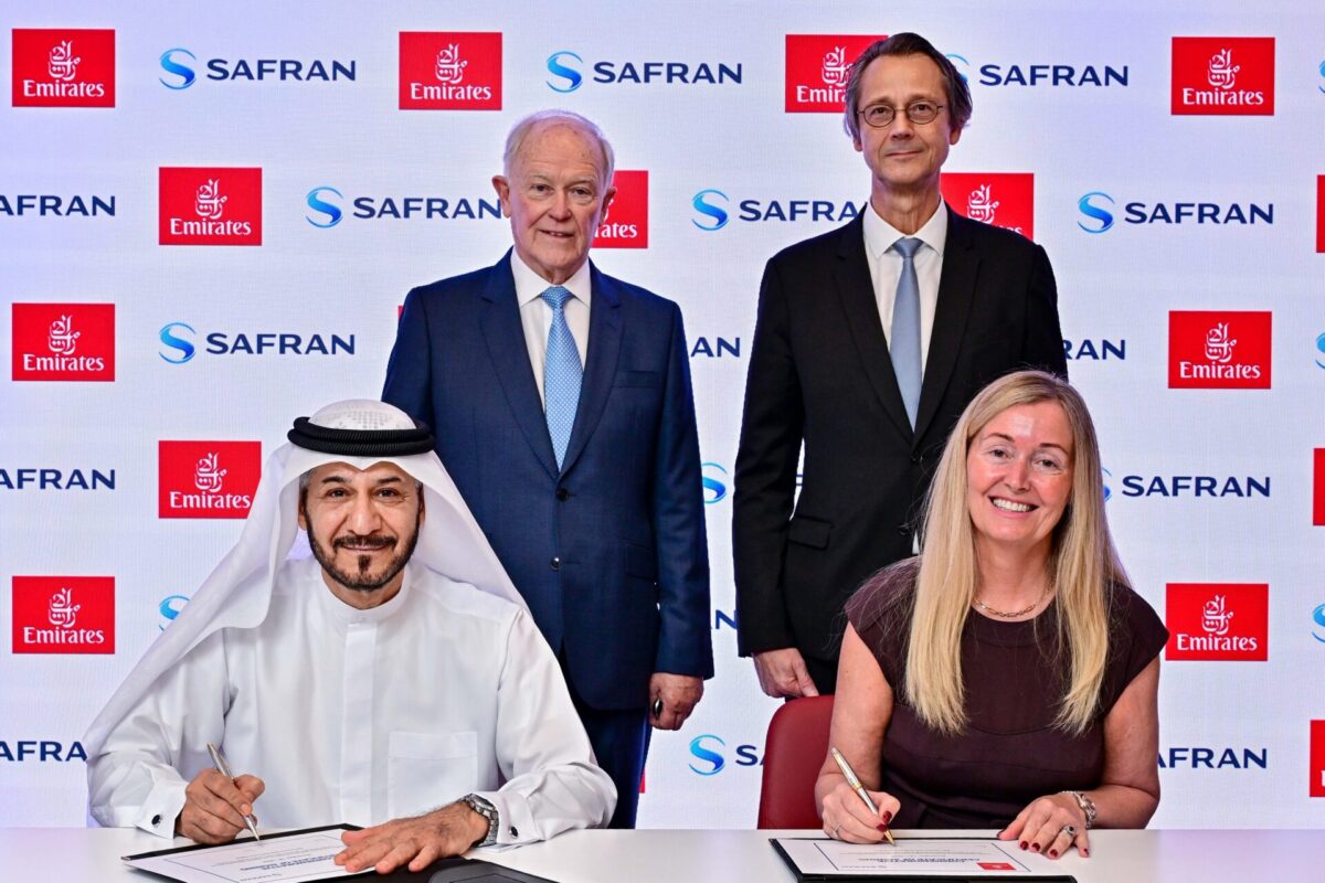 Emirates and Safran sign MoU