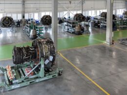 FL Technics Kaunas hangar CFM56