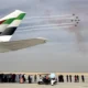 Flight display at Dubai Airshow 2025