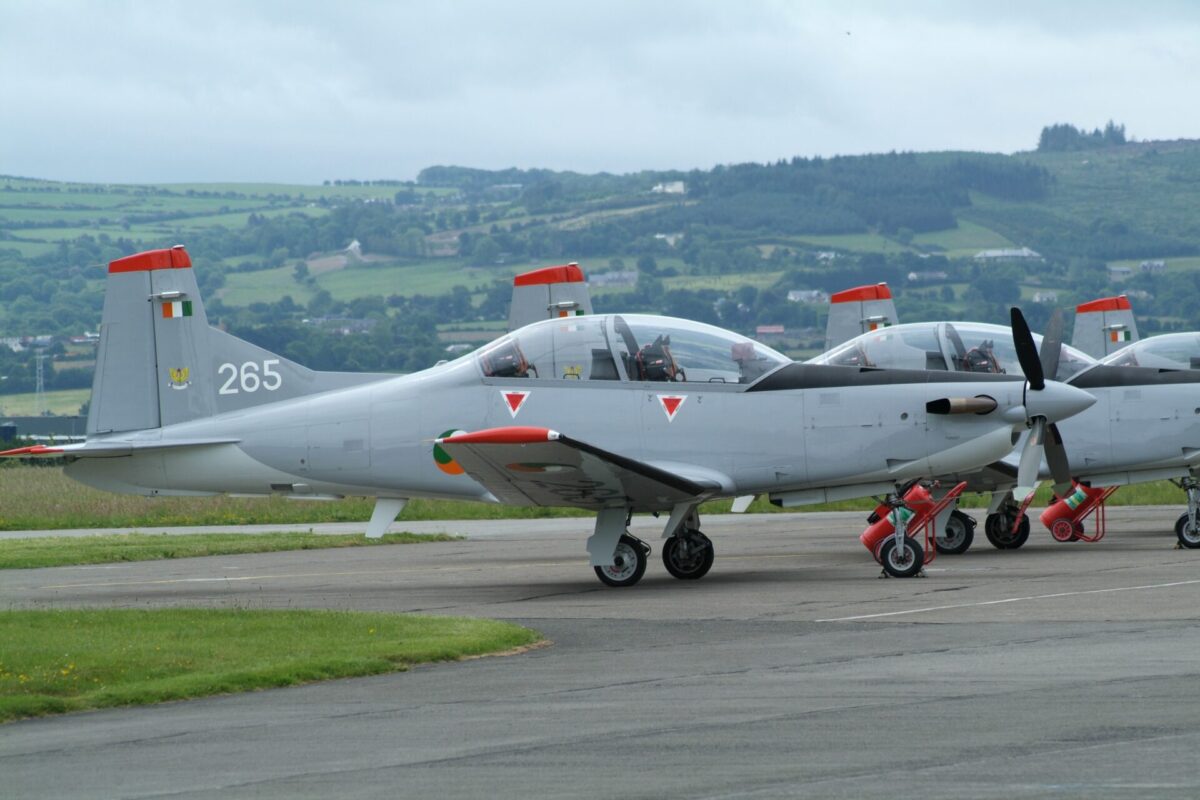 Irish Air Corps Pilatus PC 9M aircraft