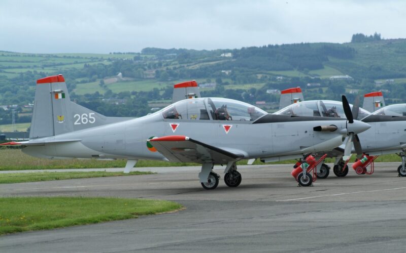 Irish Air Corps Pilatus PC 9M aircraft