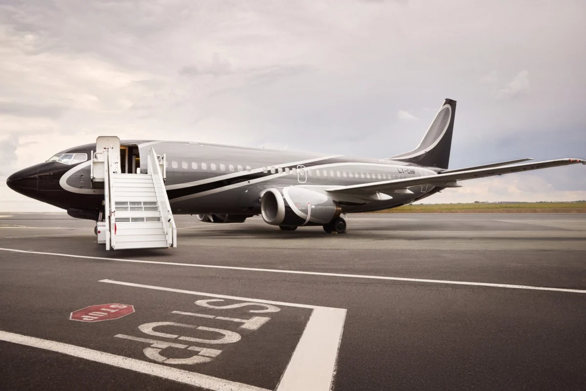 KlasJet aircraft