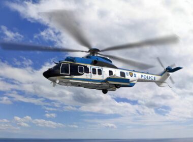 Korean Police Airbus H225 helicopter