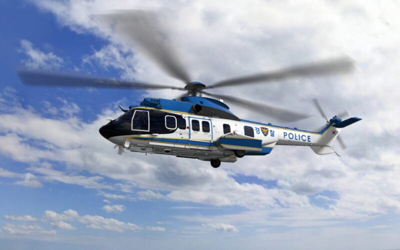 Korean Police Airbus H225 helicopter