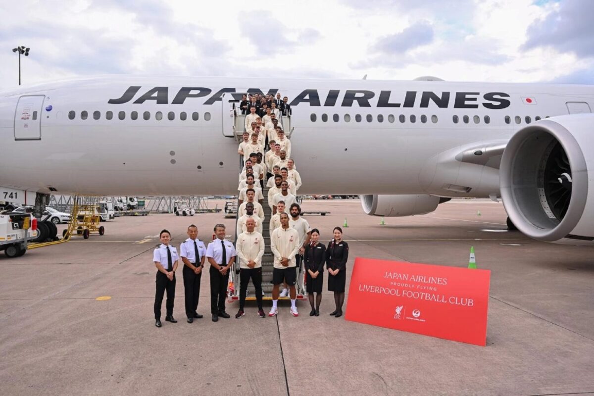 Livepool FC Japan Airlines