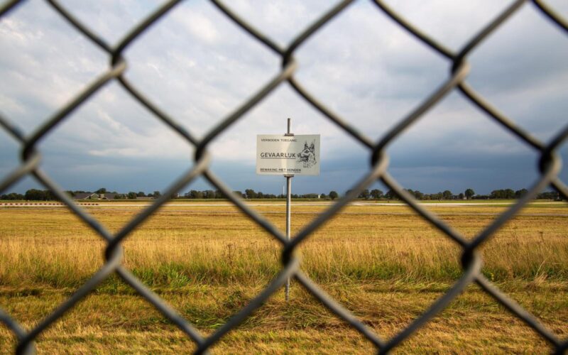 Perimeter at Volkel Air Base Perimeter at Volkel Air Base