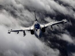 Saab Gripen E fighter jet