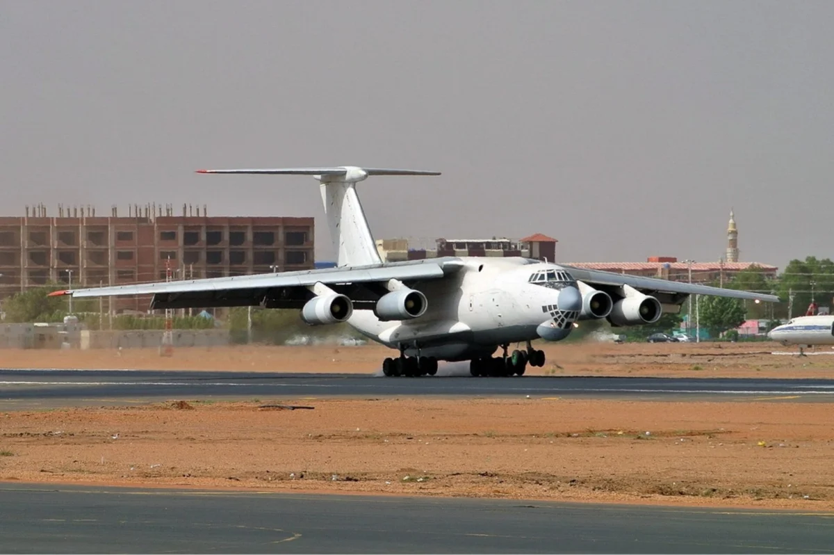 Sudanese Air Force Ilyushin Il 76 2 Sudanese Air Force Ilyushin Il 76 2