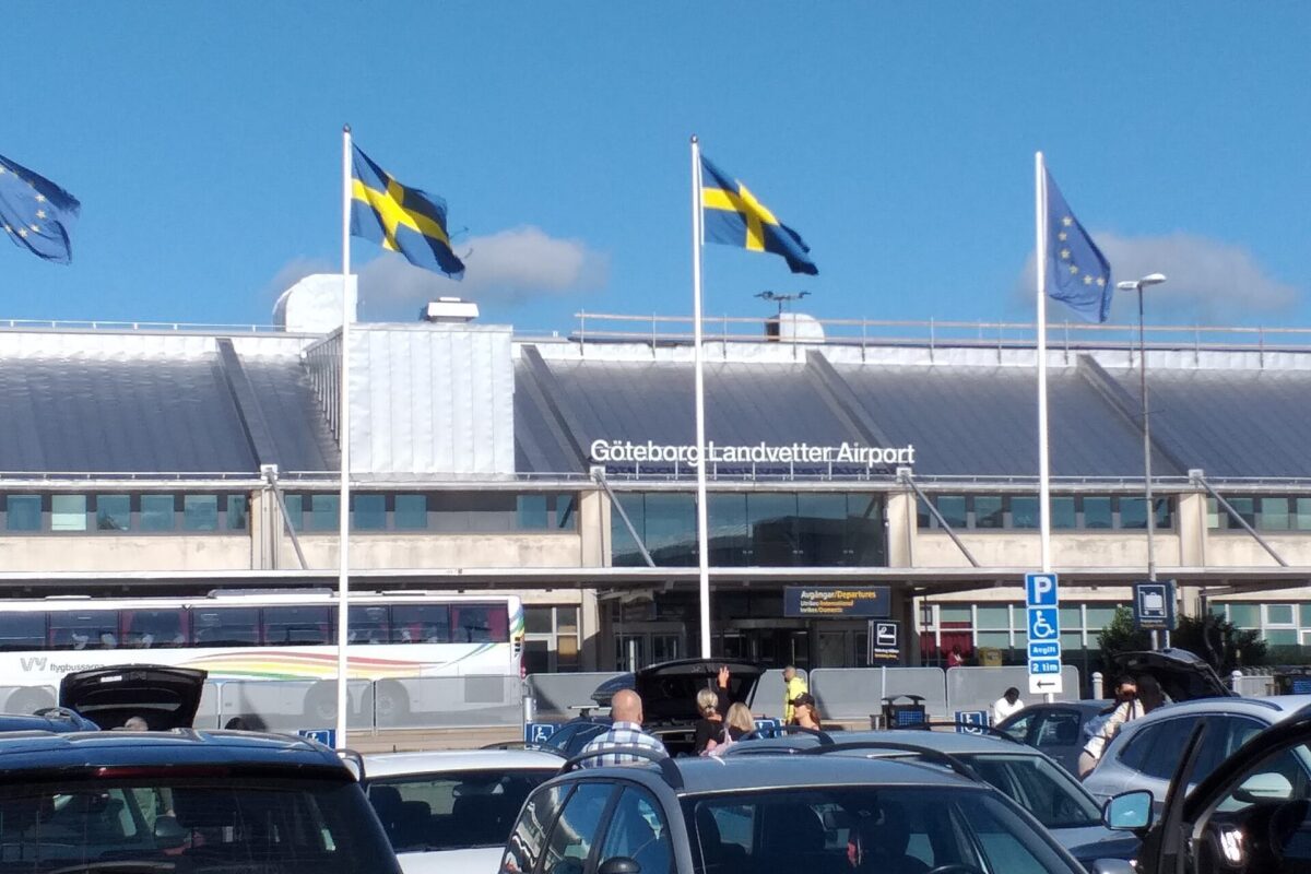 Swedens second largest airport Göteborg Landvetter GOT