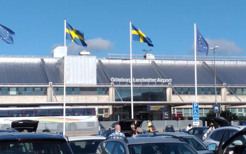 Swedens second largest airport Göteborg Landvetter GOT