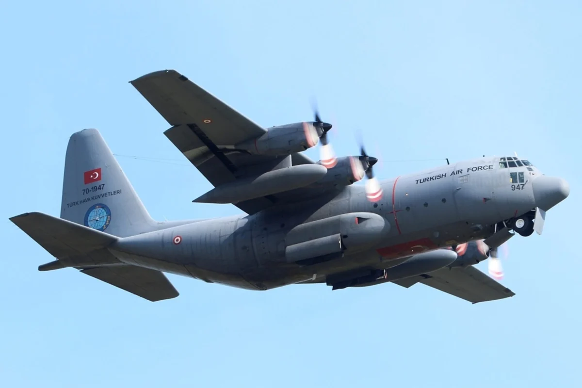 Turkish Air Force Lockheed C 130E Hercules Turkish Air Force Lockheed C 130E Hercules