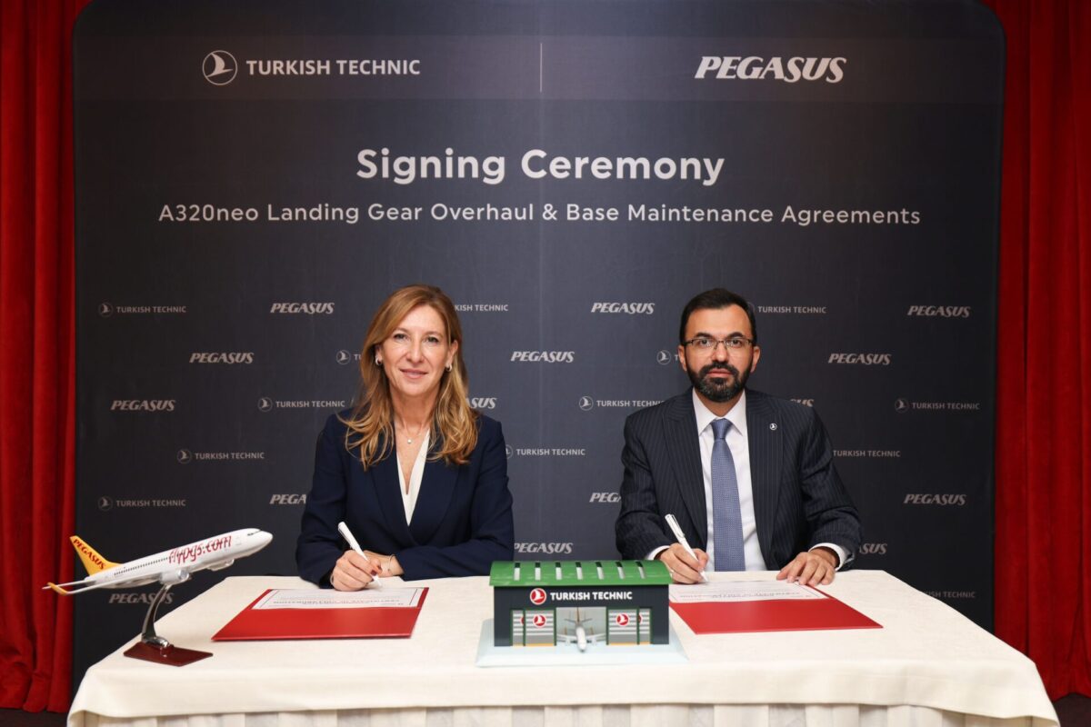Turkish Technic Pegasus Airlines sign A320neo MRO deals Turkish Technic Pegasus Airlines sign A320neo MRO deals