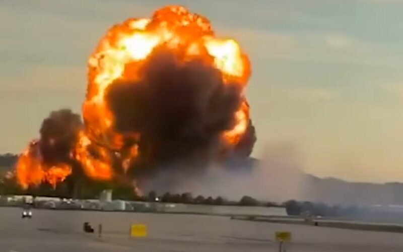 UPS plane explodes after takeoff in Kentucky