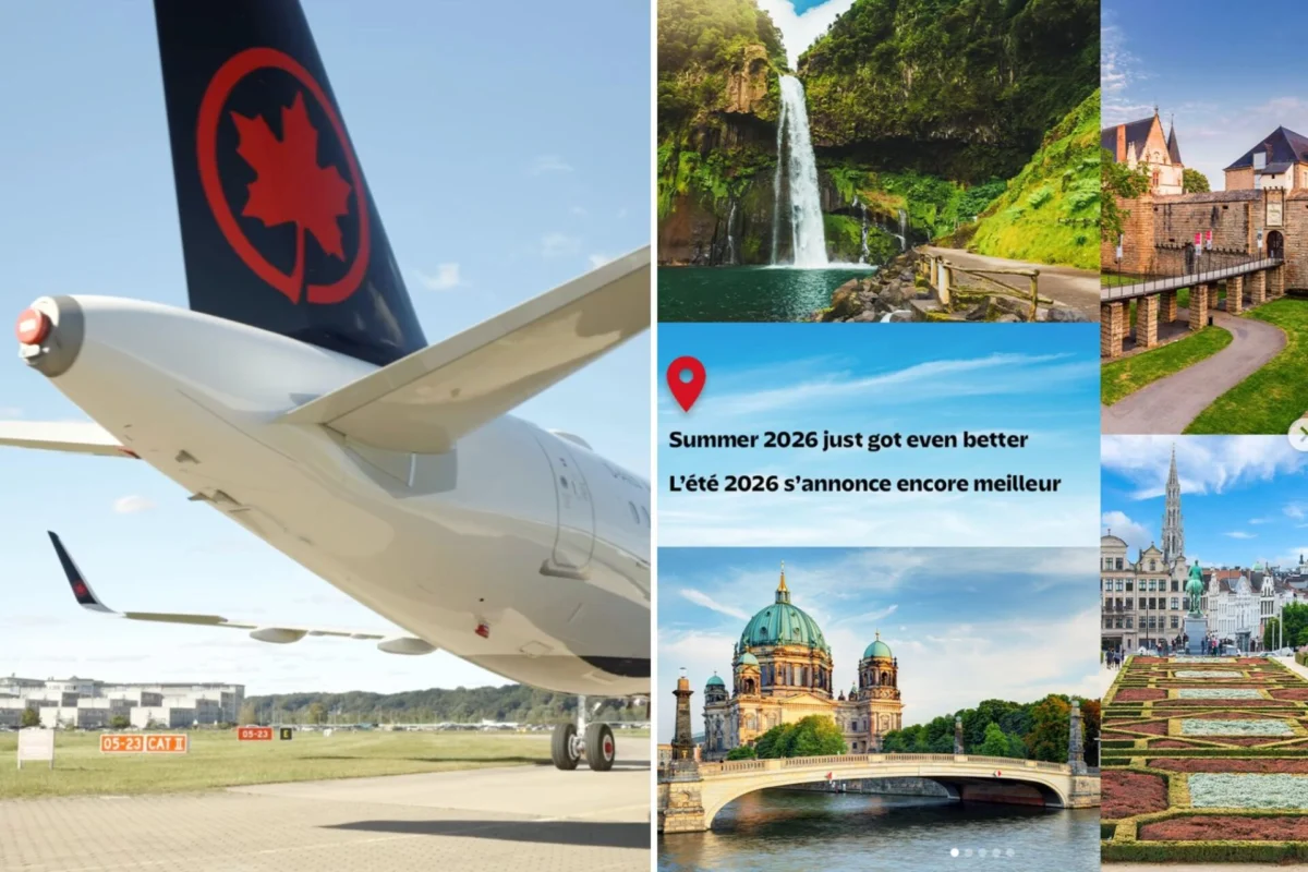 Air Canada European routes