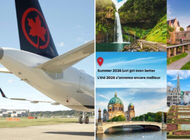 Air Canada European routes