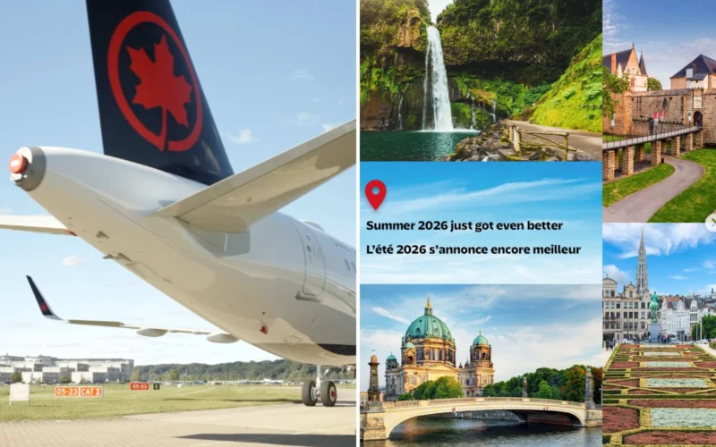 Air Canada European routes