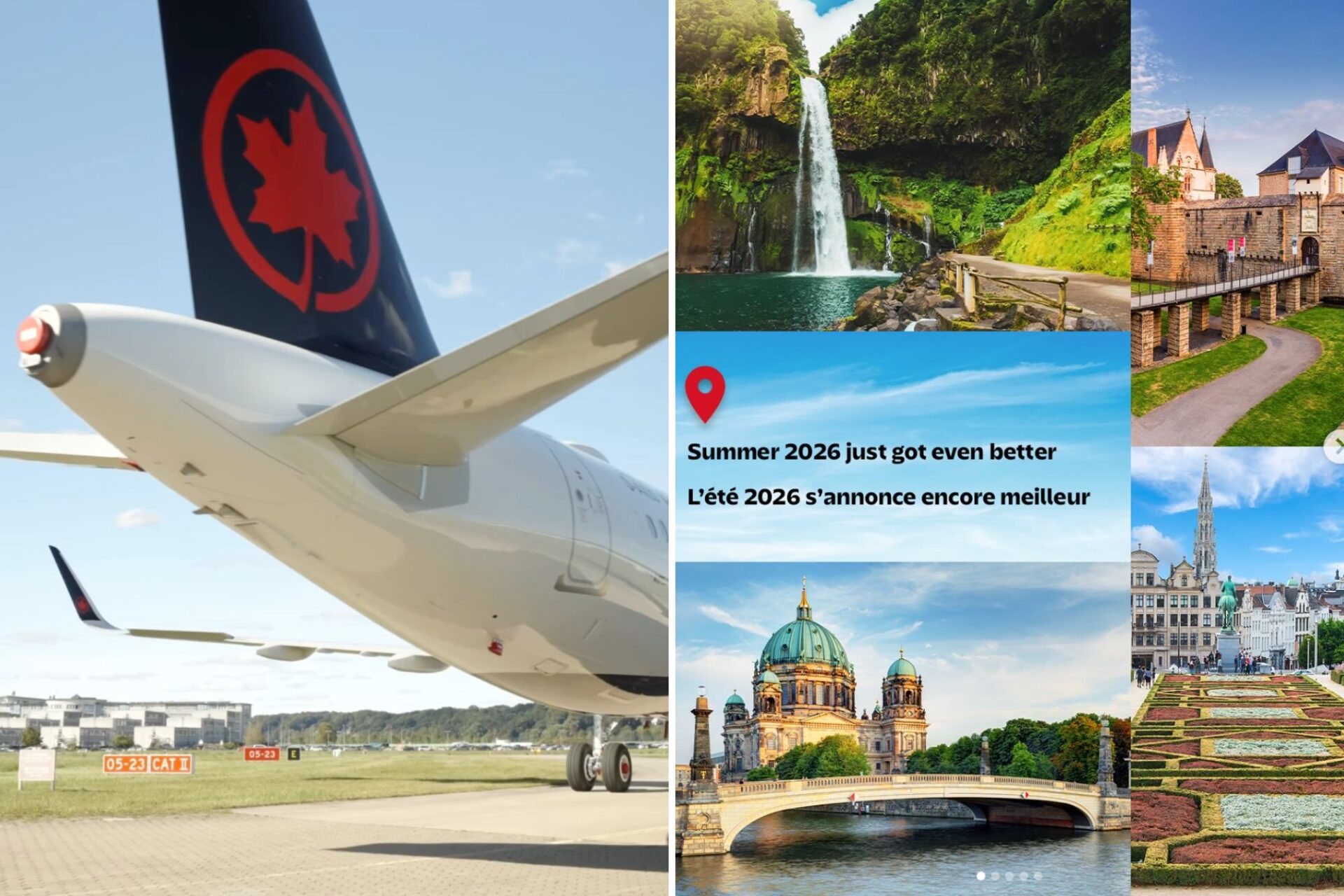 Air Canada expands summer 2026 schedule with five new European routes