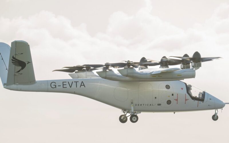 Vertical Aerospace VX4 transition test flight