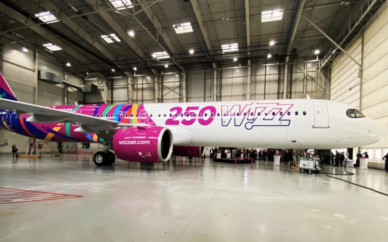 Wizz Air 250th aircraft Airbus A321neo