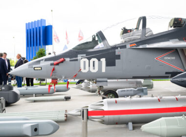Yak-130M trainer jet