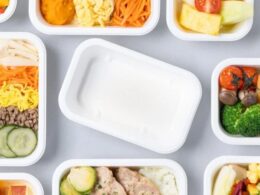 korean air plant based meal packaging