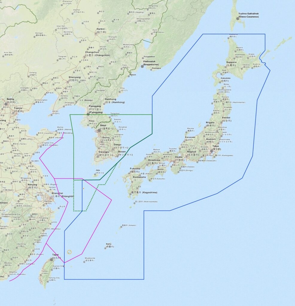 ADIZ in East China Sea