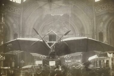 Clement Aders Plane III at the 1st Paris Air Show