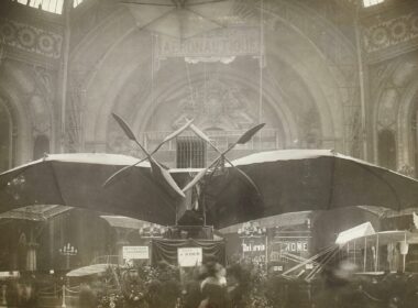 Clement Aders Plane III at the 1st Paris Air Show