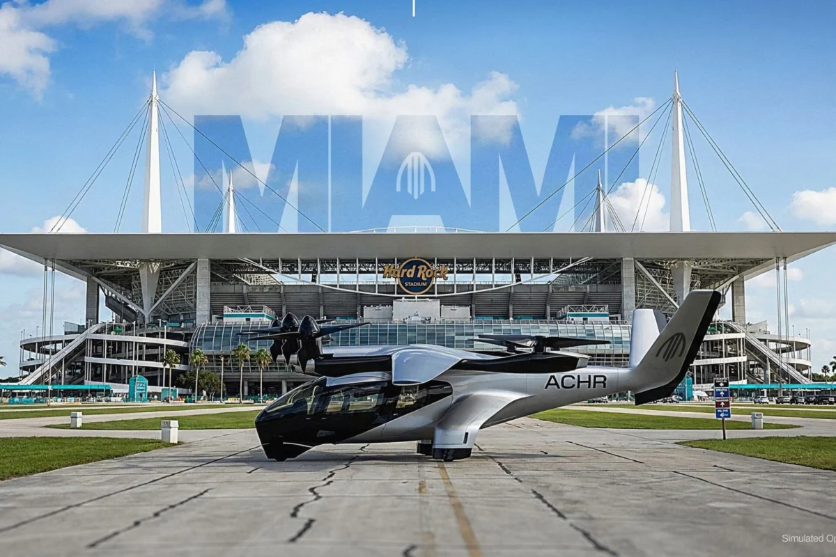 Archer Aviation eVTOL Miami Archer Aviation eVTOL Miami