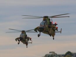 Australian Army Tiger ARH helicopters