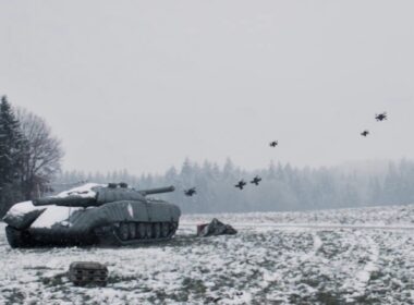 Auterion showcases coordinated drone swarm strike in new test footage