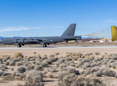 B 52 Stratofortress completes ferry flight after radar modification