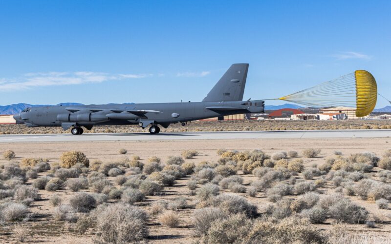 B 52 Stratofortress completes ferry flight after radar modification