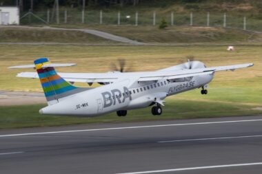 Stockholm,,Sweden,-,July,1,,2023:,Flybra,,Braathens,Atr-72,Turboprop