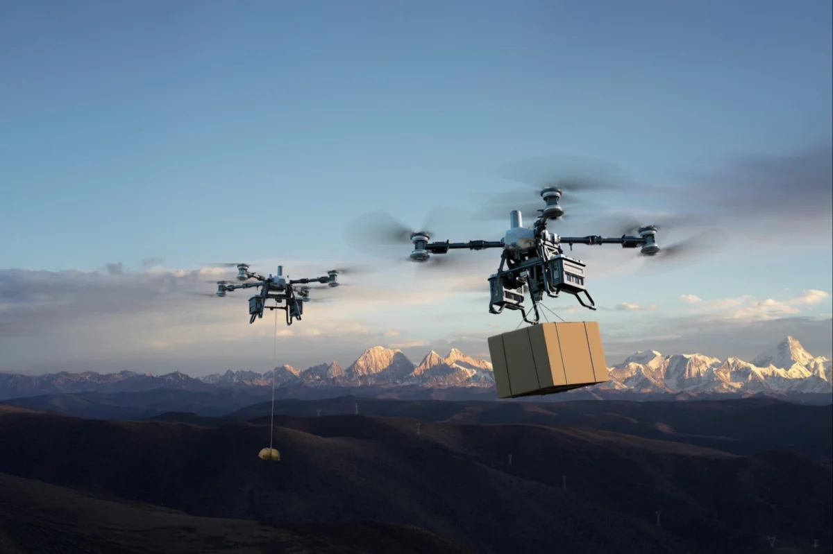 DJI Redefines Aerial Delivery DJI FlyCart 100 DJI_Redefines_Aerial_Delivery_DJI_FlyCart_100