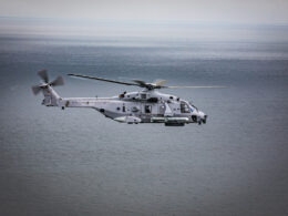 German Navy takes delivery of first NH90 Sea Tiger helicopter