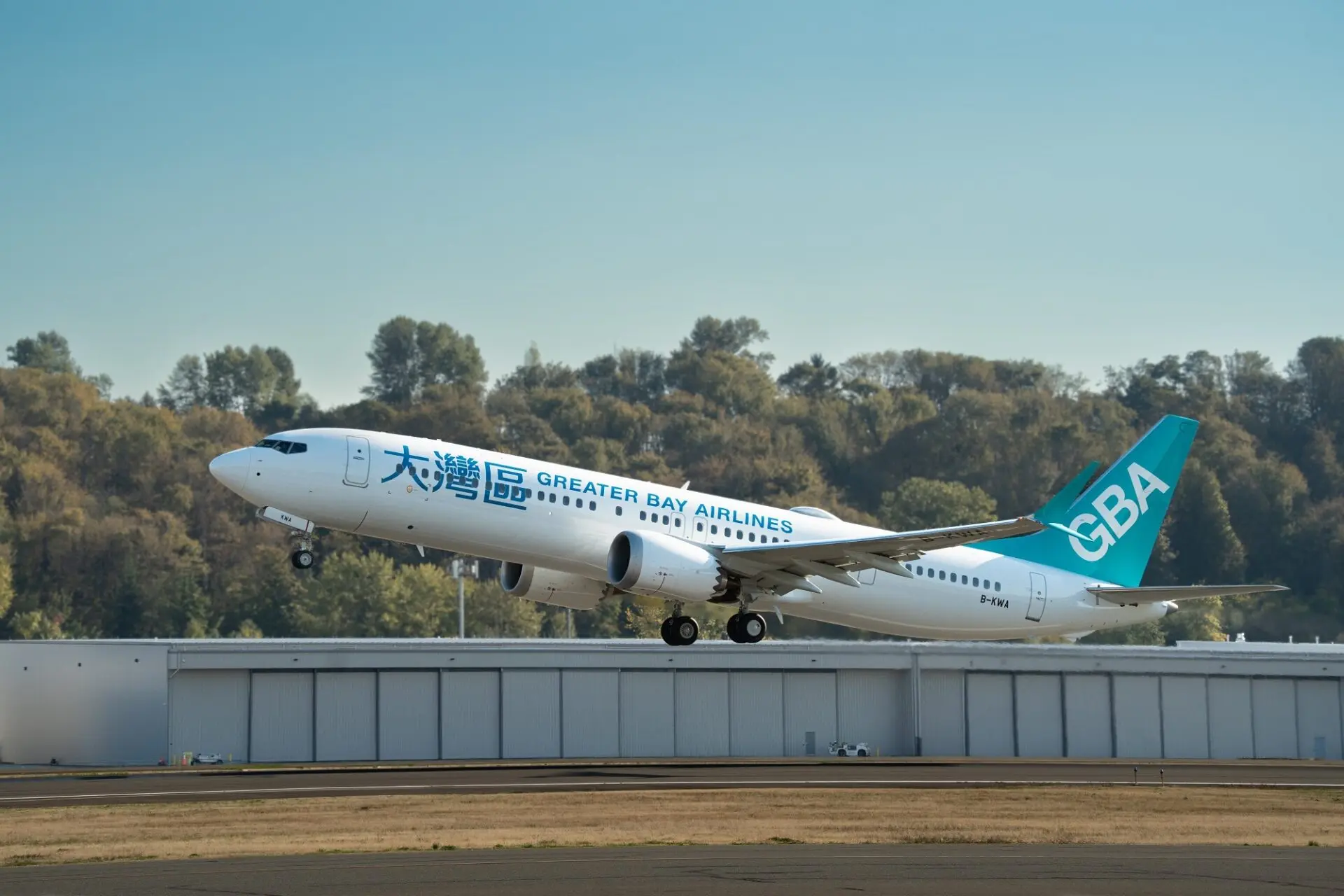 Greater Bay Airlines Boeing 737 9