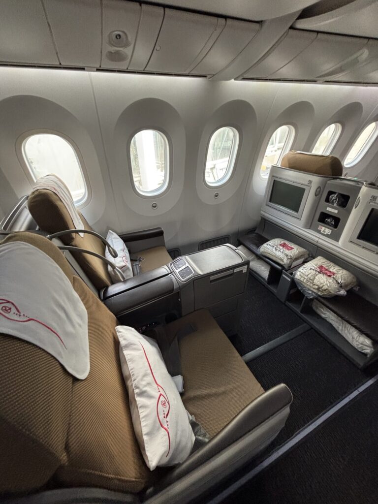Kenya Airways B787 business class