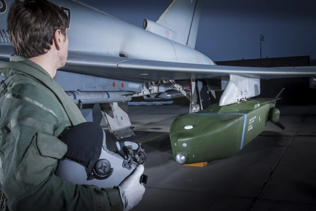 MBDA Taurus on a Eurofighter