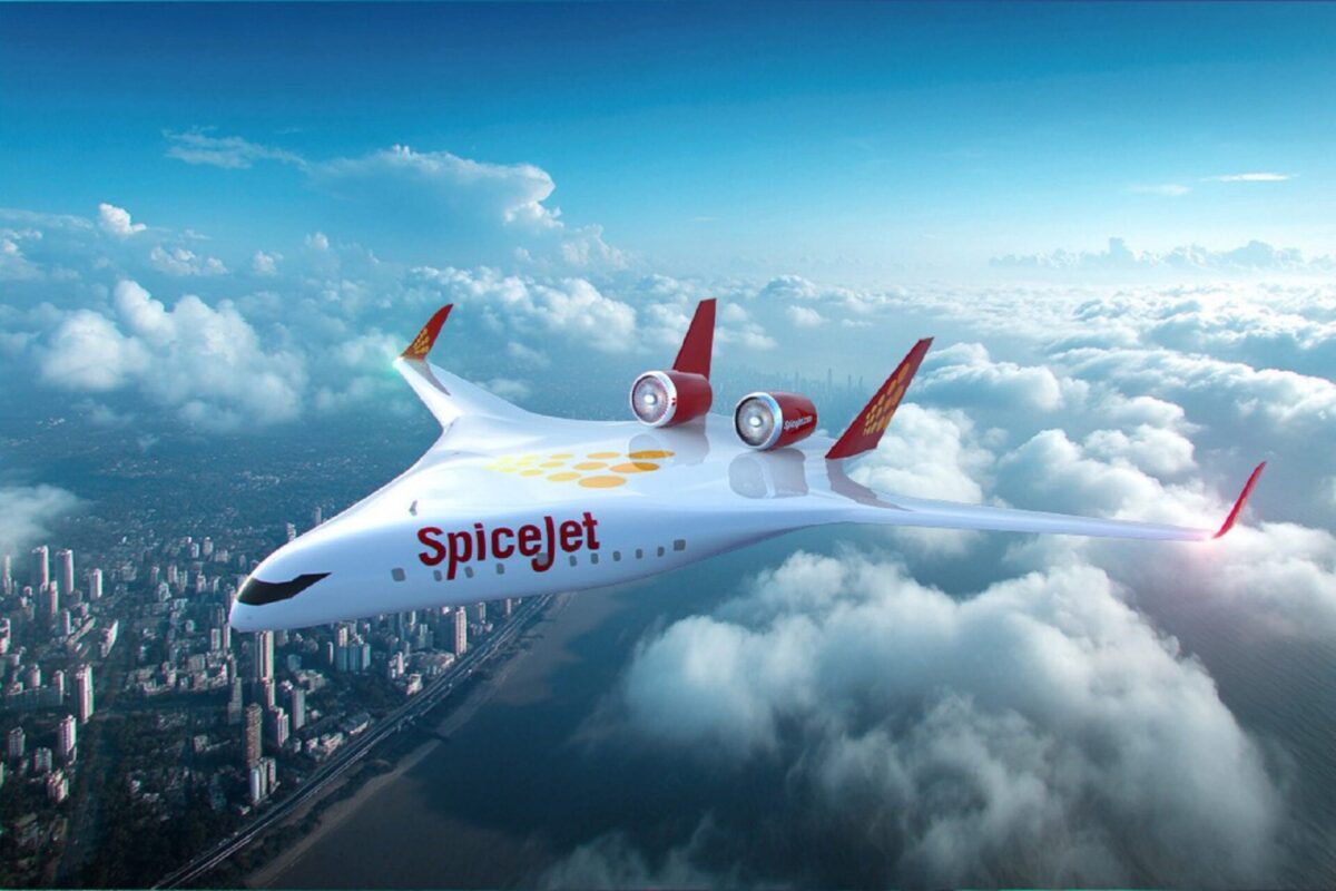Natilus SpiceJet blended wing aircraft