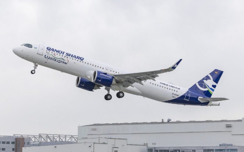 Qanot Sharq Airbus A321XLR