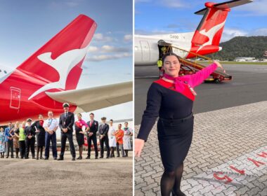 Qantas crew