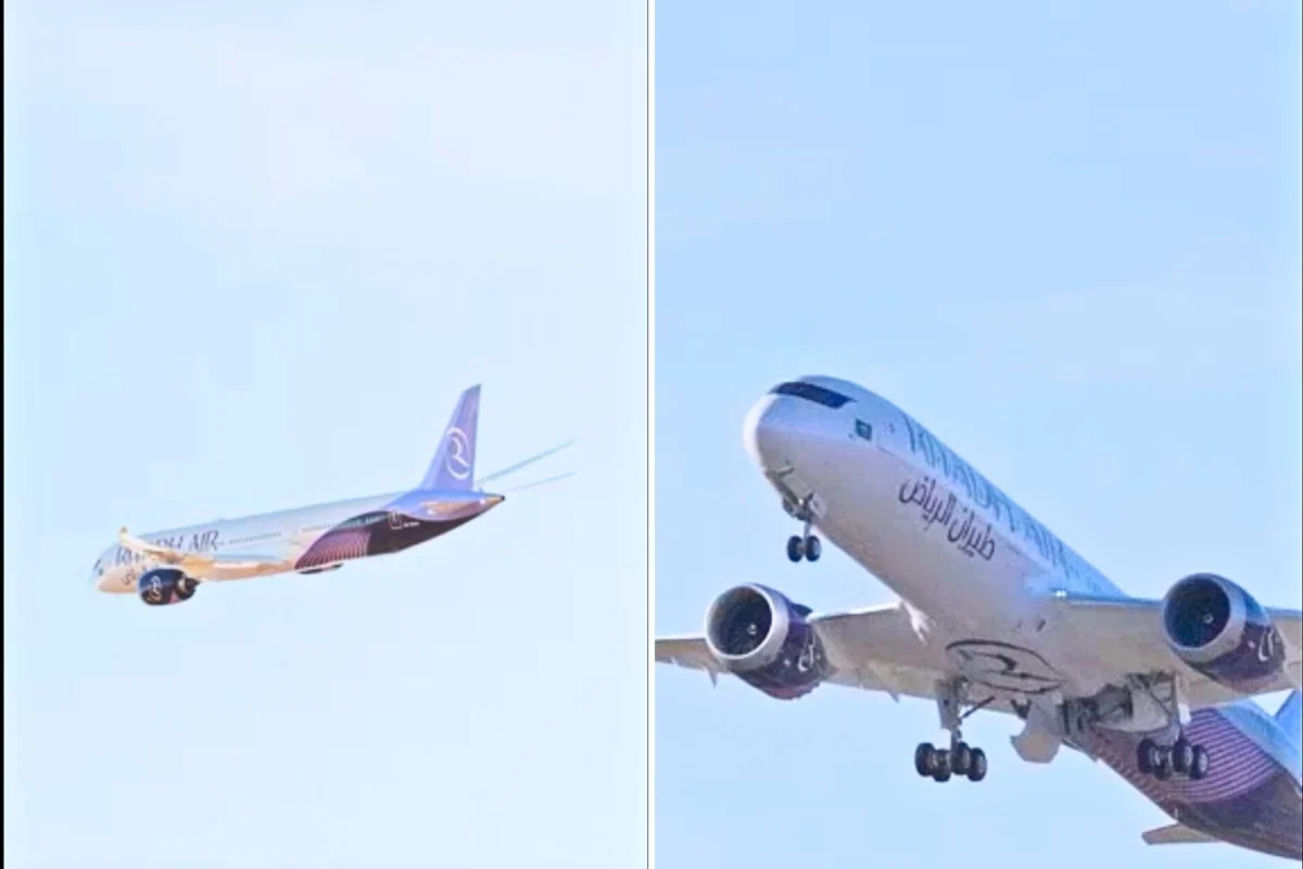 Riyadh Air 787 completes test Riyadh Air 787 completes test