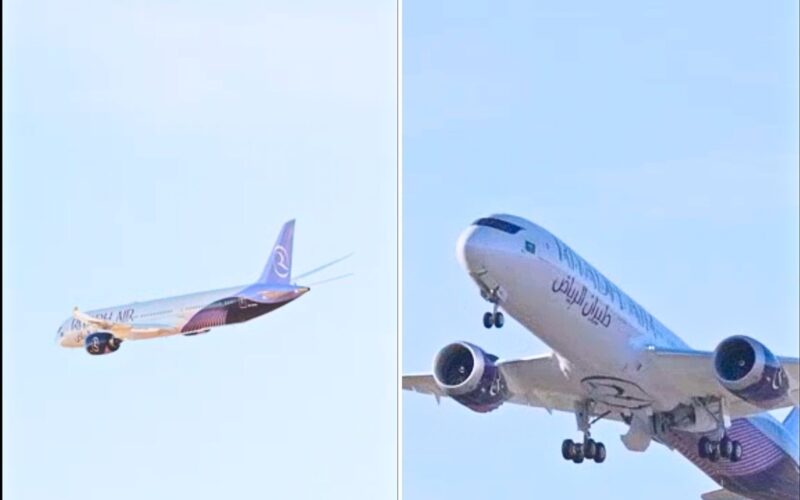 Riyadh Air 787 completes test